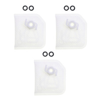 Quantum 3 Pack Fuel Pump Filter for Honda TRX420FPA IRS Rancher 4X4 2009-2014