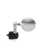 Rizoma Silver Spy R Mirror for Kawasaki ER6N ABS 2012-2016 (BS185A)