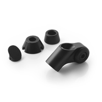 Rizoma Mount Kit for Handlebar Mirror for MV Agusta Brutale 800 EAS ABS 2016-2019 (BS730B)