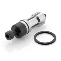 Rizoma Mirror Bar End Fit Kit for Harley 1200R Sportster XL1200R 2002-2005 (BS830B)