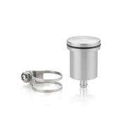 Rizoma Silver Rear Brake Fluid Reservoir for Honda Africa Twin CRF 1000L Adv Sports DCT 2018-2019 (CT015A)