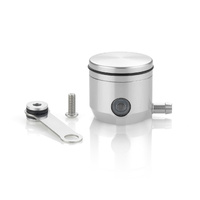 Rizoma Silver Front Brake Fluid Reservoir for Ducati Monster 1200 25  Ann 2018-2019 (CT027A)