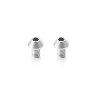 Rizoma Silver Mount Kit Brake/Clutch Fluid Resovoirs for Ducati Monster 900 Cromo I.E. 1999-2002 (CT410A)