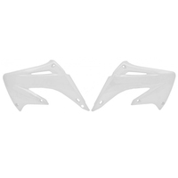Rtech Radiator Shrouds for Honda CR 250 R 2002-2007 White 