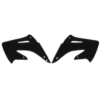 Rtech Radiator Shrouds for Honda CR 250 R 2002-2007 Black 
