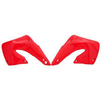 Rtech Radiator Shrouds for Honda CR 125 R 2000-2001 OE Red 