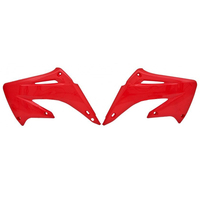 Rtech Radiator Shrouds for Honda CR 250 R 2002-2007 OE Red 