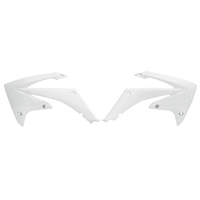 Rtech Radiator Shrouds for Honda CRF 450 R 2009-2012 White 
