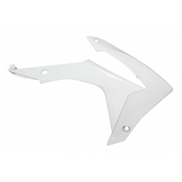 Rtech Radiator Shrouds for Honda CRF 250 R 2014-2017 White 