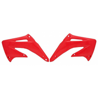 Rtech Radiator Shrouds for Honda CRF 450 R 2002-2004 OE Red 
