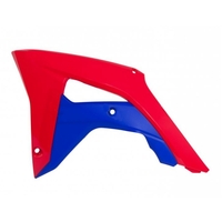 Rtech Radiator Shrouds for Honda CRF 250 R 2018-2021 Red/Blue 