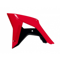 Rtech Radiator Shrouds for Honda CRF 250 R 2018-2021 OE Red/Black 