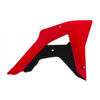 Rtech Radiator Shrouds for Honda CRF 450 X 2019-2021 OE Red/Black 