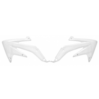 Rtech Radiator Shrouds for Honda CRF 450 X 2005-2007 White 
