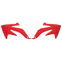 Rtech Radiator Shrouds for Honda CRF 450 X 2005-2007 OE Red 