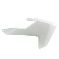 Rtech Radiator Shrouds Husqvarna FE 250-350-450-501 2017-2019 OE White (2019) 