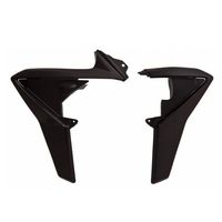 Rtech Radiator Shrouds for Husqvarna TC 449-511 2011-2013 OE Black 