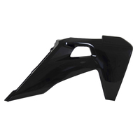 Rtech Radiator Shrouds for Husqvarna TE 150-250-300 2021 Black 