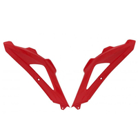 Rtech Upper Radiator Shrouds for Husqvarna TC 450-510 2008-2010 OE Red 