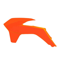 Rtech Radiator Shrouds for KTM 150 SX 2013-2015 Orange 