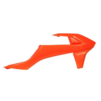 Rtech Radiator Shrouds for KTM 125 XC-W 2017-2019 Orange 