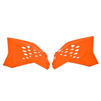 Rtech Radiator Shrouds for KTM 65 SX 2009-2015 OE Orange (2011-2015) 