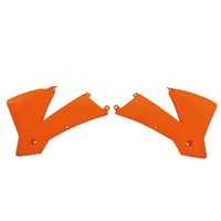 Rtech Radiator Shrouds for KTM 250 SX 2001-2004 OE Orange 