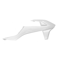 Rtech Radiator Shrouds for KTM 250 EXC-F SIX DAYS 2017-2019 White 