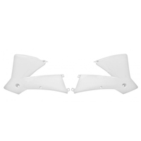Rtech Radiator Shrouds for KTM 85 SX 2006-2012 White 