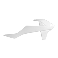 Rtech Radiator Shrouds for Gas Gas MC 85 2021 OE White 