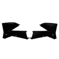 Rtech Radiator Shrouds for KTM 125 SX 2005-2006 Black 