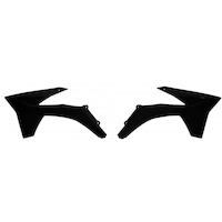 Rtech Radiator Shrouds for KTM 125 EXC 2012-2013 Black 