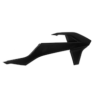 Rtech Radiator Shrouds for KTM 300 EXC SIX DAYS 2017 OE Black (2019) 