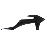 Rtech Radiator Shrouds for KTM 350 EXC-F SIX DAYS 2020-2021 OE Black (2020) 