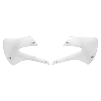 Rtech Radiator Shrouds for Kawasaki KX 85 1998-2013 White 