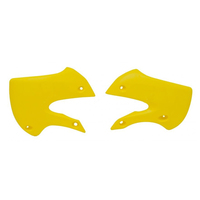 Rtech Radiator Shrouds for Suzuki DRZ 110 2003-2006 OE Yellow 