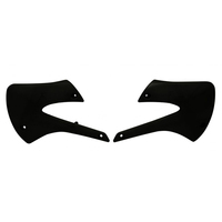 Rtech Radiator Shrouds for Kawasaki KX 85 1998-2013 OE Black (2010-2011) 