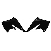 Rtech Radiator Shrouds for Kawasaki KXF 250 2004-2005 Black 