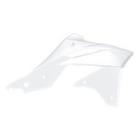 Rtech Radiator Shrouds for Kawasaki KXF 250 2013-2016 White 