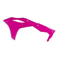 Rtech Radiator Shrouds for Kawasaki KXF 250 2017-2020 Neon Pink 