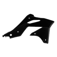 Rtech Radiator Shrouds for Kawasaki KXF 250 2013-2016 Black 