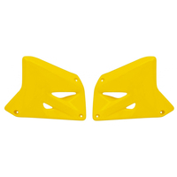 Rtech Radiator Shrouds for Suzuki RM 85 2000-2020 OE Yellow 