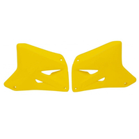 Rtech Radiator Shrouds for Suzuki RM 125 2001-2011 OE Yellow (2013-2011) 