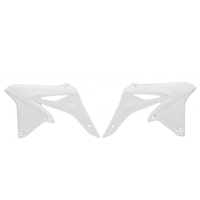 Rtech Radiator Shrouds for Suzuki RMZ 250 2010-2018 White 