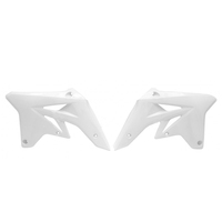 Rtech Radiator Shrouds for Suzuki RMZ 250 2007-2009 White 