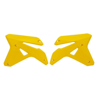 Rtech Radiator Shrouds for Suzuki RMZ 450 2007 OE Yellow 