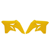 Rtech Radiator Shrouds for Suzuki RMZ 250 2007-2009 OE Yellow 
