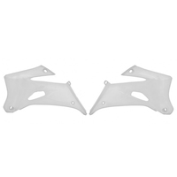Rtech Radiator Shrouds for Yamaha WR 450 F 2007-2011 White 