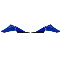 Rtech Radiator Shrouds for Yamaha YZ 450 F 2010-2013 OE Blue/Black (2010) 