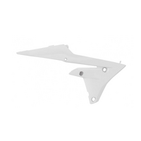 Rtech Radiator Shrouds for Yamaha WR 450 F 2016-2019 OE White 
